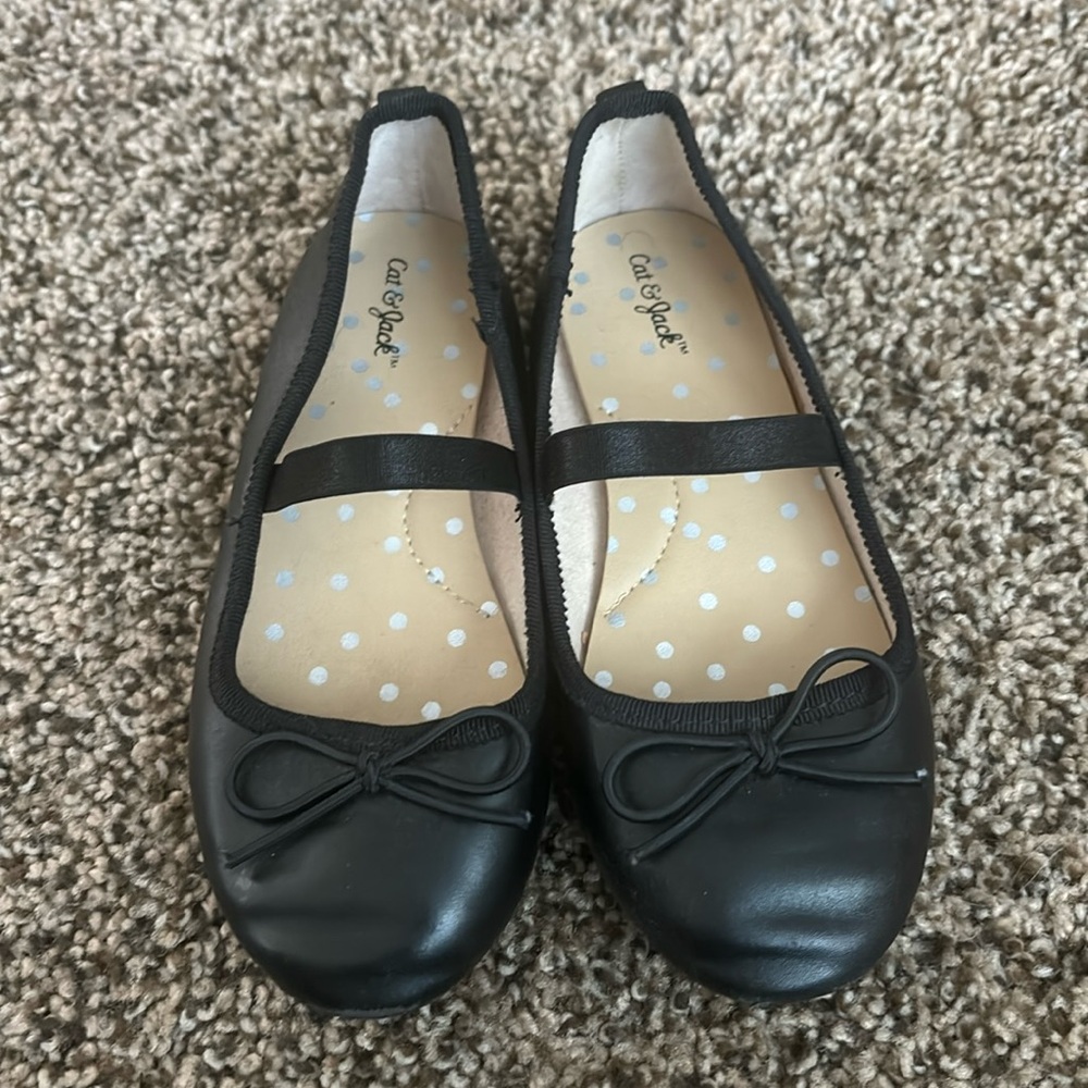 Cat & Jack Black Flats